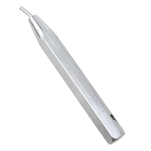 Dsjnf Violin Cheek Rest Alloy Wrench Violin Shoulder Rest Shaft Screwdriver Wrench Tool Violin Cheek Rest Screw Key 66x7mm/ 2.59x0.27inch Cheek Rest Screw Key Silver 1pcs