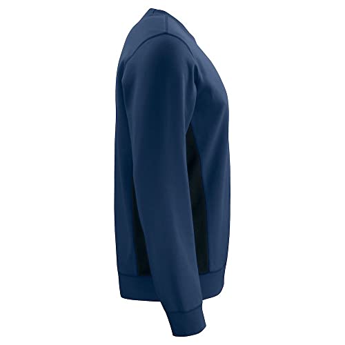 Sweat gris homme S pull sport casual col rond vêtement mode - 4