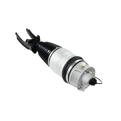 フロントエアスプリングストラットエアサスペンションショック ポルシェカイエン VW TOUAGE 7P6616040N 7P6616039N 95834305100 95834305102 対応(Black Silver)