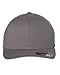 Flexfit Cotton Twill Fitted Cap Grey LRG/XL