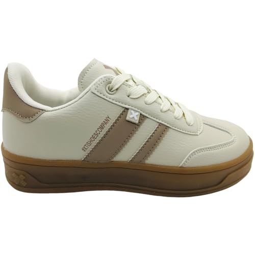 XTI 143645, Zapatillas Mujer, Beige, 41 EU