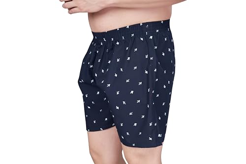 Image of Nermosa Pure Cotton Comfortable & Breathable Printed Regular Shorts /Boxer for Men, Pack of 3
