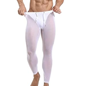 Generisch Radlerhose Herren Sporthose Weiß M