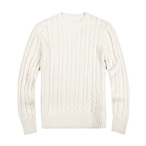 Veste en laine pour homme avec col polo zippé élégant et manches longues en taille XL
