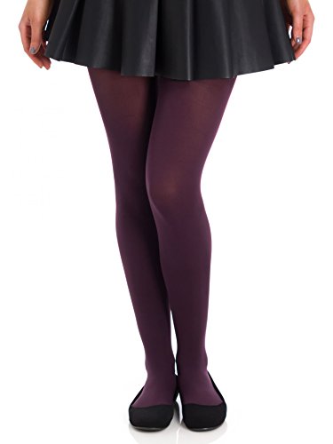 Image of HUE Women's Opaque Non Control Top Sheer to Waist Tights