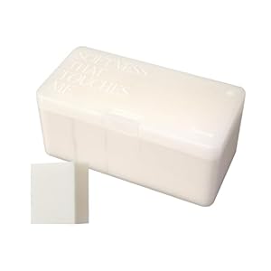 Piccasso Makeup Sponges for Foundation 20P – Latex Square Sponges for Face Makeup, Long-Lasting Sponges with Coating Surface, Ideal for High-Adherence & Hygienic Daily Use