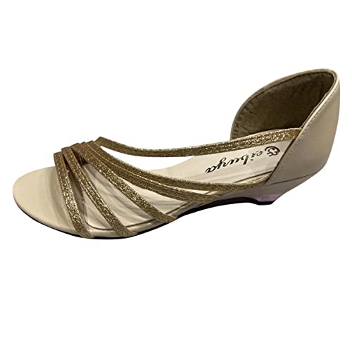 Zapatillas Deportivas Mujer Blancas Anchas 36.5 37 Marca Gsheocm