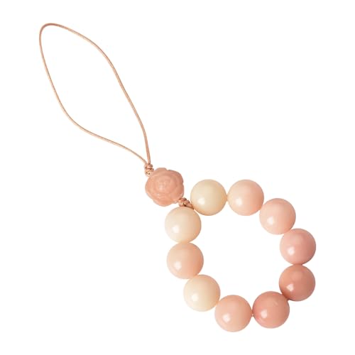 YangQian Kralen Mobiele Telefoon Accessoires Polsband Mobiele Telefoon Armband voor Vrouwen Meisjes Tas Hanger Polsband Kraal Telefoon Case Lanyard, kristal, Kristal