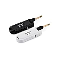 Compact Wireless Guitar System with Low Latency Up to 35m Range and 4 Hour Battery Life Battery Powered Receiver and Transmitter with USB Charging Comes in a Compact Carry Case