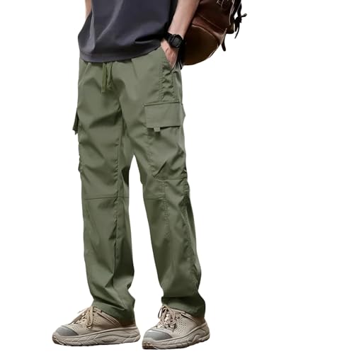 Lymio Cargo for Men || Cotton Cargo Pant || Drawstring Waist Pant (Also Available in Plus Sizes) (109-112)