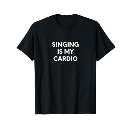 Cantar es mi cardio - cantante divertido Camiseta