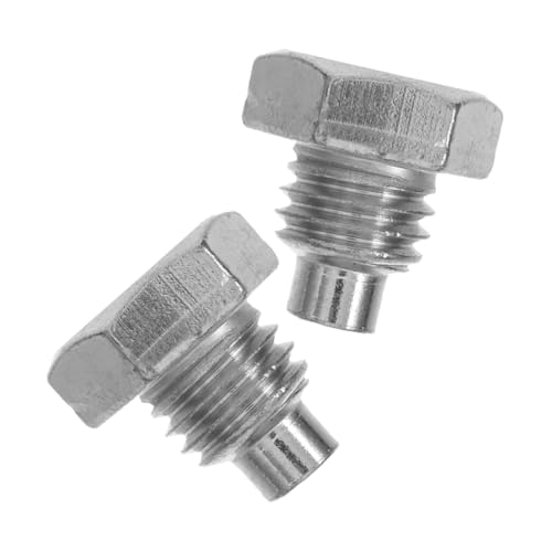 SEWACC 2pcs Replacement Jack Parts Iron Screw for Floor Jack Handle Jack Retaining Screws Screws Silver