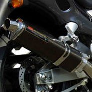 gsx1300rマフラー YOSHIMURA スリップオン2本出しマフラー Slip-On Tri-Ovalサイクロン 2本出し 2エンド EXPORT SPEC 政府