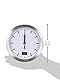 TFA Dostmann Analog Funk Badezimmer Uhr, 60.3539.02, feuchtigkeitsgeschützt, Anzeige der Innentemperatur digital, 4 Saugnäpfe, ohne Bohren, ideal für das Bad/Küche, mit Aluminium Rahmen, Silber