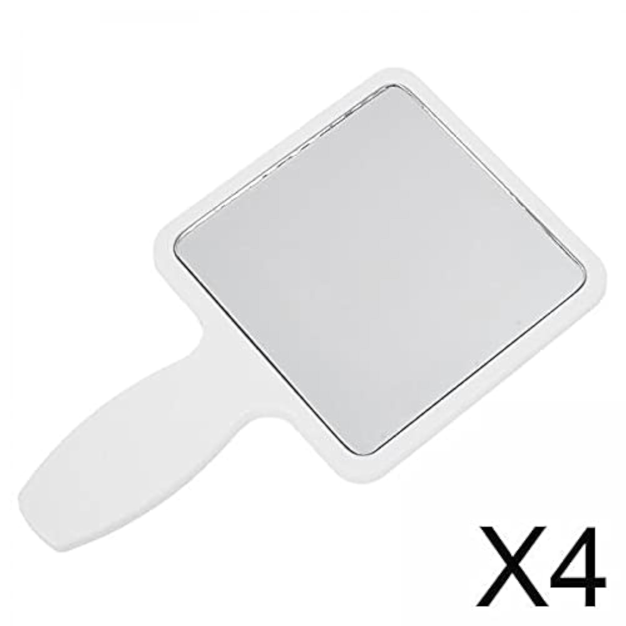 Compact Square Makeup Mirror, Handheld Design