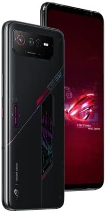 ASUS ROG Phone 6, Qualcomm Snapdragon 8+ Gen 1, SM8475, 6.78 FHD+ (2448x1080) 165Hz, 16GB RAM, 512GB Storage, Android 16, 50MP Rear Camera + 12MP Front Camera, 6000mAh, Dual Sim, Black, UK