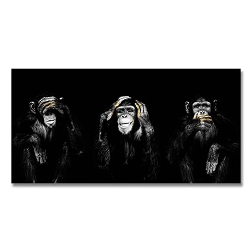 Affiches d'animaux grand format pour décoration murale chic de maison