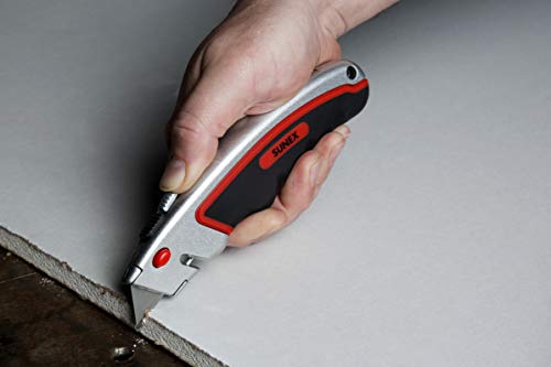 SUNEX Tools Faca Utilitária De Troca Rápida (Vem Com 6 Lâminas)