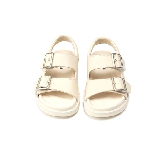Girls Open Toe Flat Sandals Summer Casual Sandals Shoes Toddler/Little Kid/Big Kid2