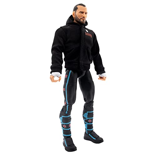 All Elite Wrestling AEW Unmatched Series 4 CM Punk - 6-Inch CM Punk Figure with Accessories (AEW243)