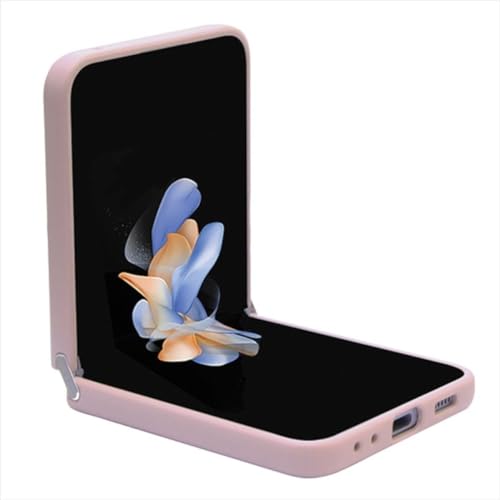 Coque rigide Guess Z Flip5 rose, l'accessoire mode de vos soirées