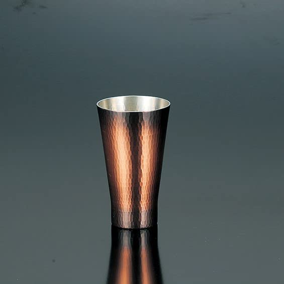 Shinkodo Pure Copper Hammered Tumbler (Medium)