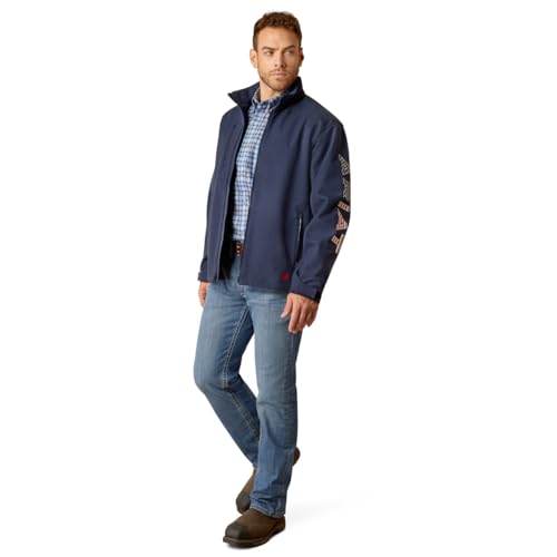 Image of Ariat Men's Fire Resistant Team Logo Softshell Jacket