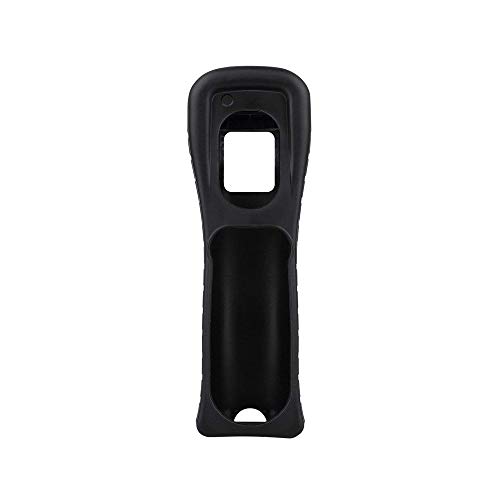 Housse de protection en silicone coque noire pour wiimote noir souple étui anti chute
