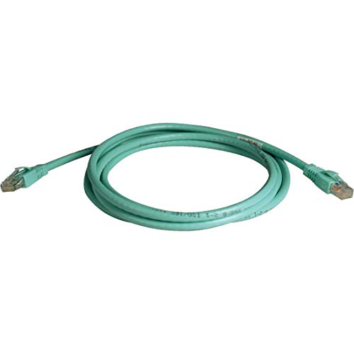 Cable Patch Augmented Cat6a 14 pies RJ45 M/M Aqua miniatura 1