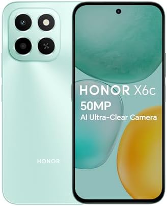 HONOR X6c,Unlocked Mobile Phones, 6.61-Inch 120Hz Eye Comfort Dis...