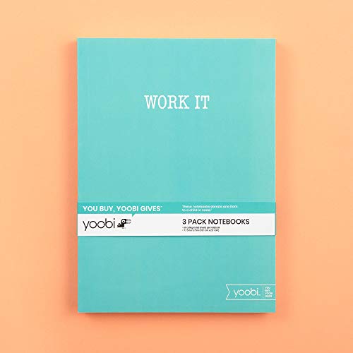 Carnet de notes Yoobi à couverture imprimée : le set pour libérer vos idées