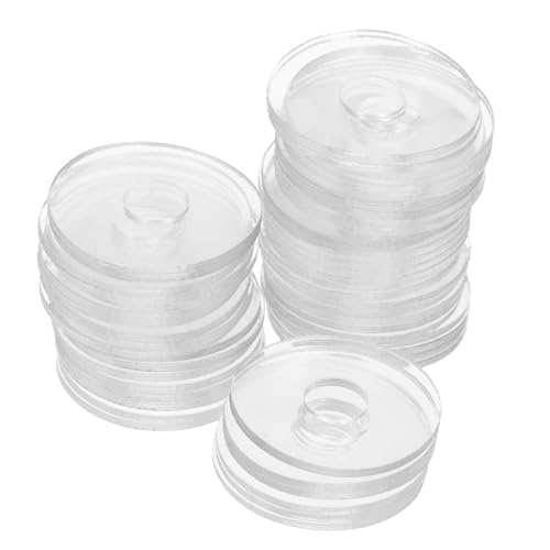 HOMOCONO 50pezzi Guarnizioni Trasparenti Per Bulloni Rondelle Di Fissaggio Multiuso Guarnizioni Piatte Di Ricambio Rondelle in Vinile Per Piccole Applicazioni