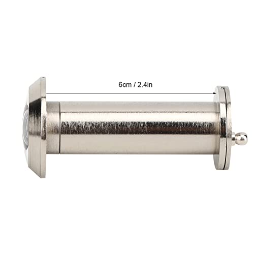Mirilla para puerta anti-robo, ángulo de visión de seguridad de 220 grados con cubierta para seguridad en el hogar (extensión de 16 mm, apertura 16-23 mm, puerta) miniatura 2