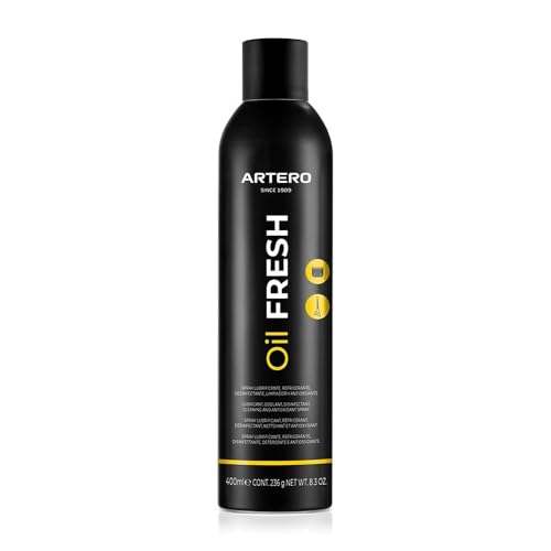 Artero Oil-Fresh.Spray Refrigerante, Lubricante y Limpiador para Cuchillas | Enfriador Profesional para Máquinas de Corte | Evita el Calor, la Fricción y Prolonga la Vida Útil de las Cuchillas