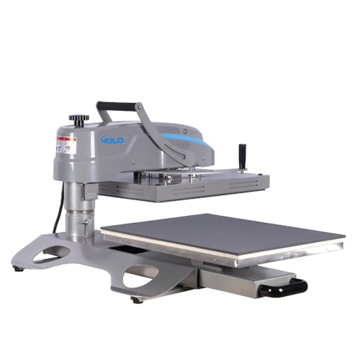 Prensa térmica semiautomática dual 40x40 cm Yestar miniatura 4