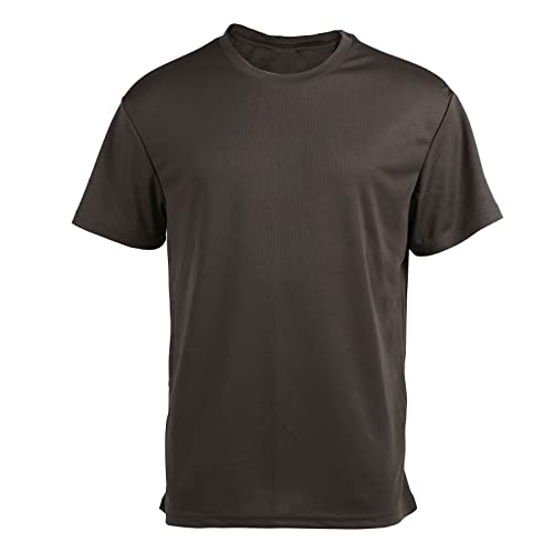 Leehanton Moisture Wicking Shirt For Men Athletic Short Sleeve 5 Pack Quick Dry Training Workout Tee Shirt Xl #TOP3