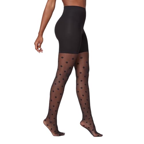 SPANX Tight End Tights - Comfortable Tummy Control Shapewear - No Visible Panty Lines - Sheer Polka Dot3