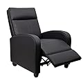 Rankok Recliner Chair Ergonomic Adjustable Single Sofa with Thicker Seat Cushion Modern Home Theater Seating for Living Room by 
