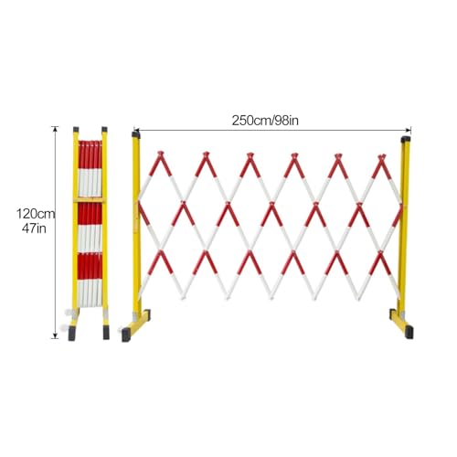 Barrière de circulation rétractable portable extensible de protection