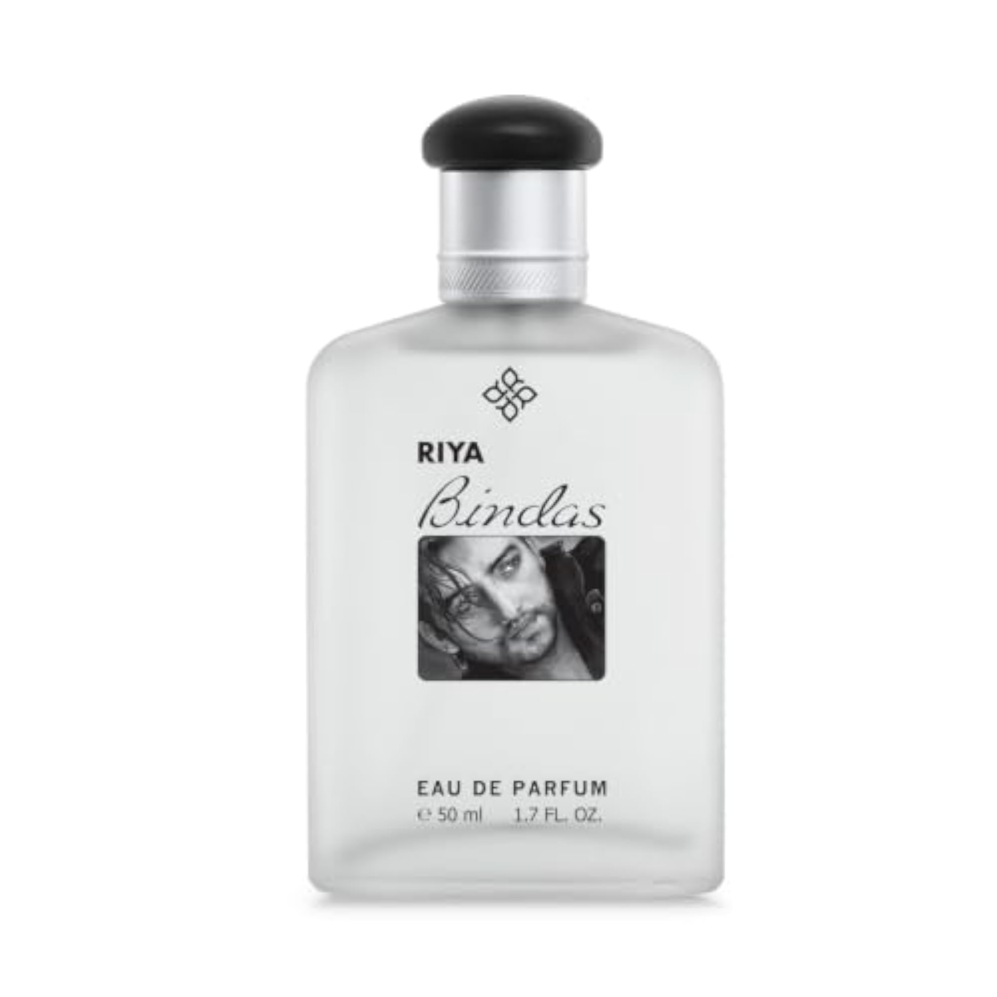 Bindas Black Eau De Parfum for Men, 50ml Long Lasting Fragrance