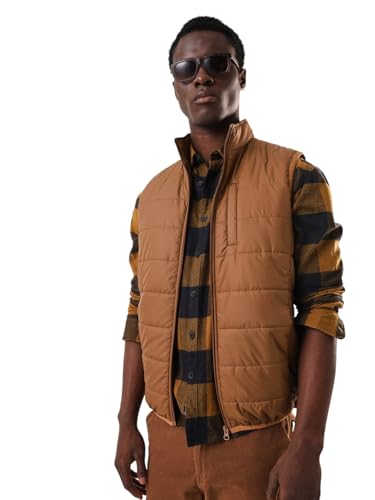 Image of Dennis Lingo Men Regular Fit Polyester Sleeveless Solid Jackets
