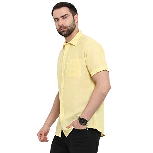 Image of Red Tape Men's Solid Regular Fit Casual Shirt
