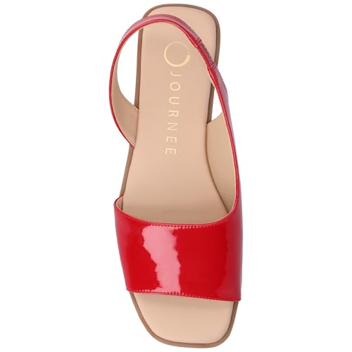 Image of Journee Collection Women's Brinsley Slingback Flat Sandals