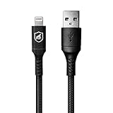 Cabo iPhone/Lightning/USB - Comprimento de 1,5m - Nylon Balístico, Qualcomm 3.0 3A - Survivor - Gshield
