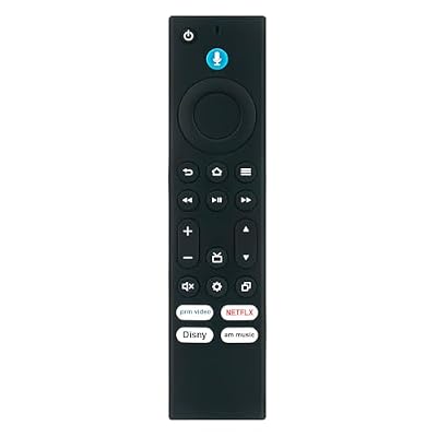 New Replacement Voice Remote Control fit for Hisense Smart TV 43QD6QF 50QD6QF 55QD6QF 65QD6QF 75QD6QF 85QD6QF 100QD6QF 55U65QF 65U65QF 85U65QF 75U65QF 100U65QF 43A4NF 40A4NF 32A4NF