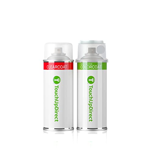 TouchUpDirect 1D6 Silver Sky Metallic Compatible With Toyota Exact Match Touch Up Paint Aerosol - Essential Kit