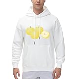 [BFLCWM] パーカー メンズ 秋の味覚の梨 スウェット 長袖 トレーナー トップス フード付き 大きいサイズ おしゃれ カジュアル ファッション 部屋着