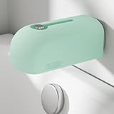 Silicone Bathtub Spout Cover, Faucet Protector for Kids, Bath Spout Guard for Baby Safety, Soft Silicone Tub Faucet Cover, Water Spout Cover for Child Safety, Universal Fit (Aqua)
