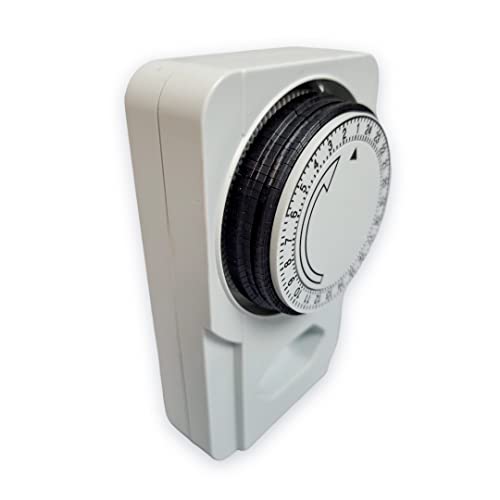 Temporizador Mecânico De Tomada 24h Bivolt 110v/220v Timer