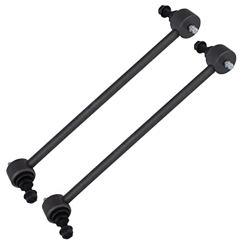 Image of Detroit Axle - 8pc Front End Suspension Kit for 2007 2008 2009 Mazda 3 [Turbo], 2 Lower Control Arms w /Ball Joints, 4 Inner & Outer Tie Rods, 2 Sway Bar Links Replacement